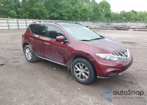 2012 Nissan Murano Sl из США, поврежденный, VIN JN8AZ1MW1CW213141